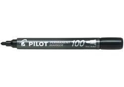 Viltstift PILOT 100 rond fijn zwart