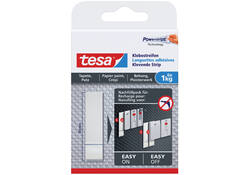 Kleefstrips tesa® behang & pleisterwerk 1kg wit 6 stuks