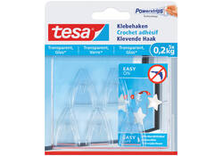 Klevende haak tesa® 0,2kg transparant
