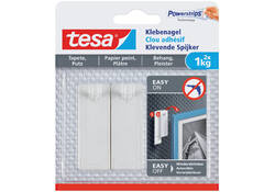 Klevende spijker tesa® behang en pleisterwerk 1kg wit