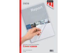 Voorblad Quantore A4 PVC 300 micron transparant 100stuks