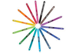 Gelschrijver Paper Mate Inkjoy medium zwart
