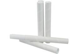 Verzendkoker CleverPack A3 330x29.7x1.2 met doppen wit pak à 20 stuks