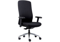 Bureaustoel Euroseats Heavy Duty zwart