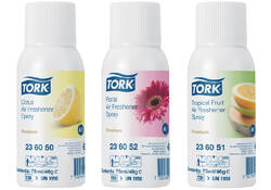 Luchtverfrisser Tork A1 Premium spray bloemen 236052