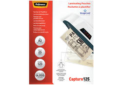 Lamineerhoes Fellowes A3 2x125micron glans 25stuks