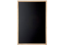 Krijtbord MAUL antraciet 30x40cm onbewerkt houten frame
