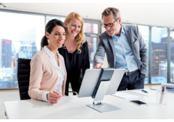 Tablethouder Durable voor bureau of tafel