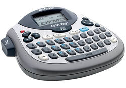 Labelprinter Dymo LetraTag 100T draagbaar azerty 12mm zilver