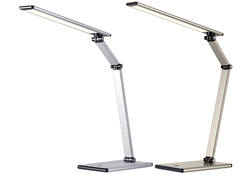 Bureaulamp Hansa led Slim zilvergrijs