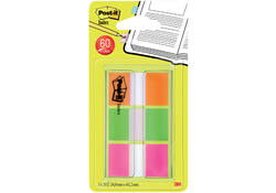 Indextabs Post-it 680 24mmx43.2mm assorti 60 tabs