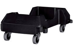 Onderstel Rubbermaid Slim Jim zwart