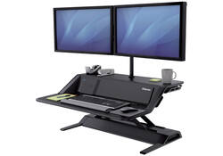 Zit-Sta werkplek Fellowes Lotus DX zwart