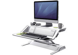 Zit-Sta werkplek Fellowes Lotus DX wit