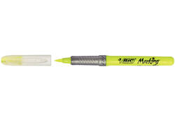 Markeerstift Bic flex geel