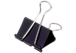 Papierklem MAUL 213 Foldback 40mm capaciteit 17mm zwart