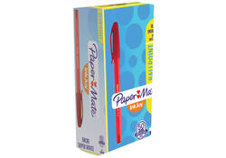 Balpen Paper Mate Inkjoy 100 medium rood