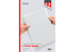 Insteekmap L-model Quantore A4 PP 0.16mm glad 25 stuks