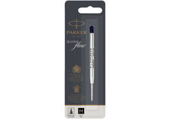 Balpenvulling Parker Quinkflow medium zwart blister à 1 stuk