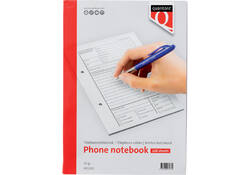 Telefoonnotitieblok Quantore 100vel 60gr