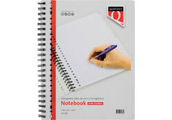 Collegeblok Quantore A4 lijn 23-gaats 4 tabs 100vel 70gr
