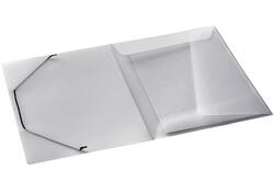 Elastomap Djois college file A4 3 kleppen PP transparant