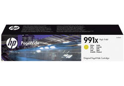 Inktcartridge HP M0J98AE 991X geel