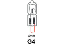 Ledlamp Integral GU4 4000K koel wit 1W 110lumen