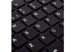 Ergonomisch toetsenbord R-Go Tools Compact Qwerty zwart