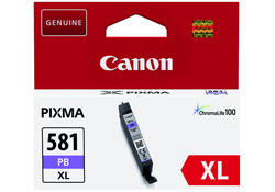Inktcartridge Canon CLI-581XL foto blauw