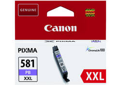 Inktcartridge Canon CLI-581XXL foto blauw