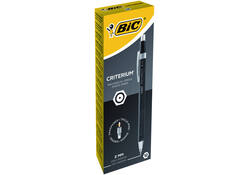 Vulpotlood Bic Criterium HB 2mm met gum metalen clip