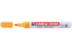 Krijtstift edding 4095 rond 2-3mm neon oranje