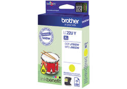 Inktcartridge Brother LC-22UY geel