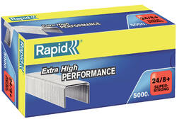 Nieten Rapid 24/8+ gegalvaniseerd super strong 5000 stuks