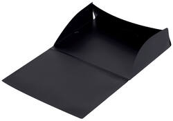 Elastomap OXFORD Urban A4 PP opaak zwart