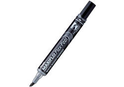 Viltstift Pentel MWL5SBF Maxiflo whiteboard rond 1.5-4.5mm zwart