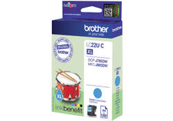 Inktcartridge Brother LC-22UC blauw