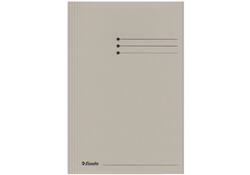 Dossiermap Esselte folio 3 kleppen manilla 275gr grijs