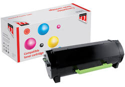 Tonercartridge Quantore alternatief tbv Lexmark 50F0HA0 zwart