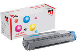 Toner Quantore alternatief tbv Oki 44315307 blauw