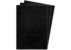 Voorblad Fellowes A4 lederlook zwart 100stuks