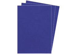Voorblad Fellowes A4 lederlook royal blauw 25stuks