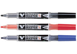 Viltstift Pilot whiteboard rond extra fijn blauw