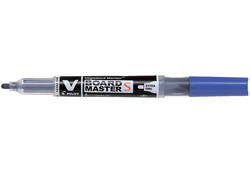 Viltstift Pilot whiteboard rond extra fijn blauw