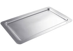 Plateau RVS tbv roomstel 199x150mm