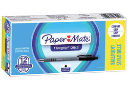 Balpen Paper Mate Flexgrip Ultra medium zwart