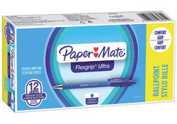 Balpen Paper Mate Flexgrip Ultra medium blauw