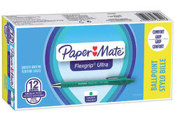 Balpen Paper Mate Flexgrip Ultra medium groen