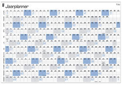 Jaarplankalender 2026 Quantore A1 84x57cm